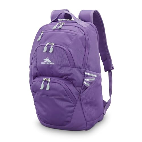 HIGH SIERRA SWOOP SG BACKPACK TRAVEL WORK LAPTOP BOOKBAG LIGHT PURPLE - NEW New