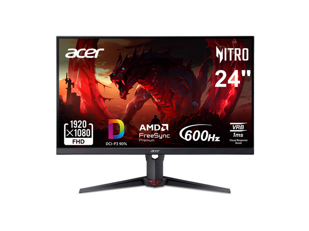 Acer Nitro 24 inch (24.1" viewable) Full HD 1080P 600hz with AMD FreeSync