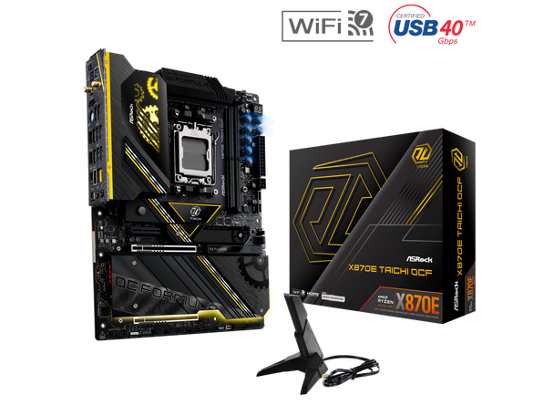 ASRock X870E Taichi OCF AM5 AMD X870E ATX Motherboard