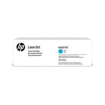 HP W2021XC (414X) CYAN HIGH-YIELD TONER - CYAN