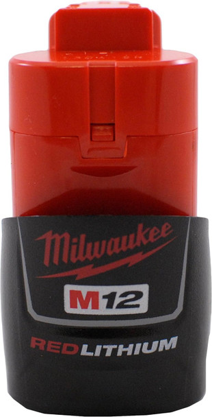 MILWAUKEE M12 REDLITHIUM CP1.5 BATTERY PACK 1-PACK RED/BLACK - 48-11-2401