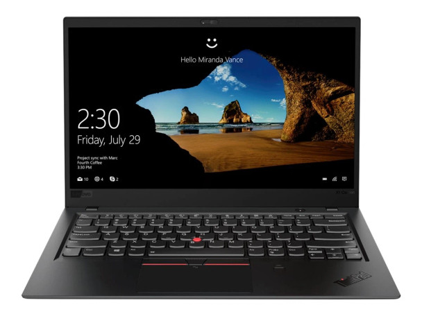 LENOVO X1 CARBON 6TH GEN 14" FHD I7-8650U 16GB 256GB SSD - BLACK