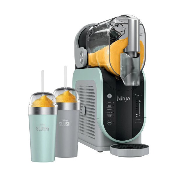 NINJA SLUSHI XL PROFESSIONAL FROZEN DRINK MAKER 96 OZ 5 PRESETS 2 BUBBLE CUPS