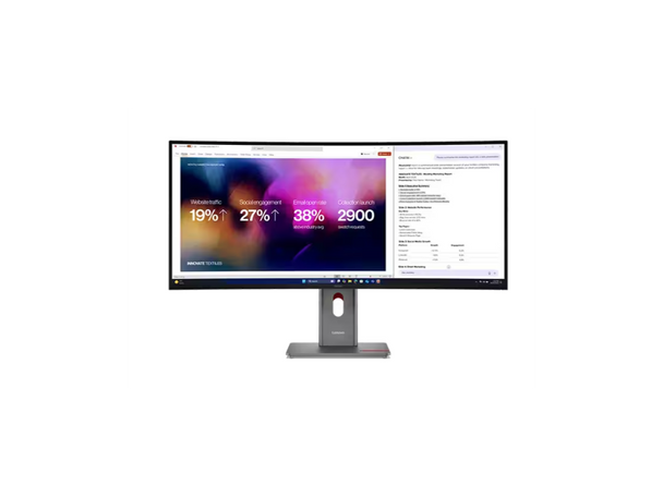 ThinkVision P40WD-40 40" Computer Monitor 64B4GAR1US