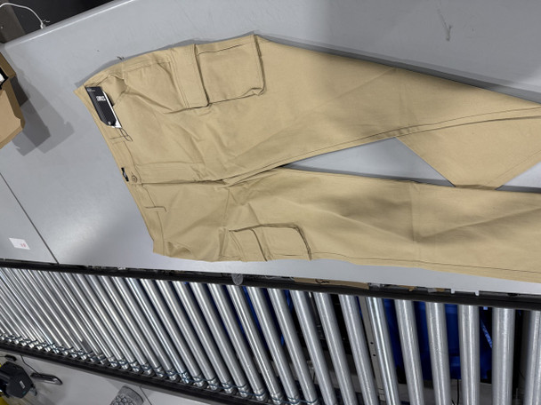 START FLEX COMFORT PANTS CARGO 4 WAY STRETCH - SIZE: MEN 42 - KHAKI