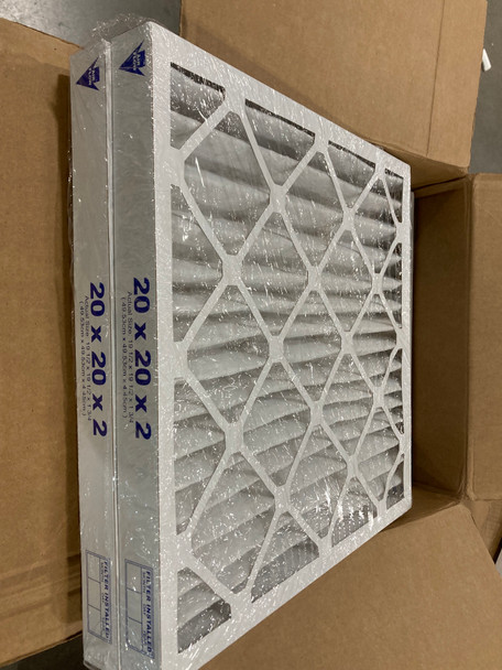 GENERIC FILTERS DUST 20X20X2 AIR FILTER REPLACEMENT MERV 8 AC PACK-6 - WHITE New