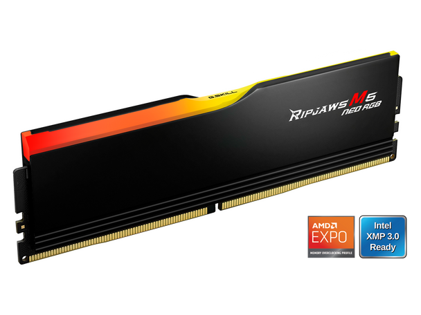 G.SKILL Ripjaws M5 Neo RGB Series 16GB 288-Pin PC RAM DDR5 6000 (PC5 48000)
