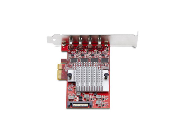 StarTech 4-Port USB Type-C PCIe Card - USB 3.2 10Gbps - USB-C PCI Express 3.0