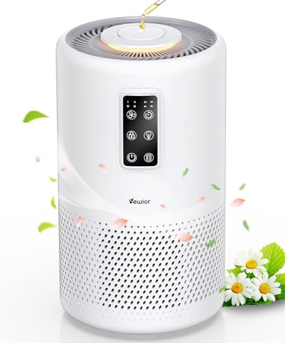 VEWIOR AIR PURIFIER FOR LARGE ROOM UP TO 1600FT - B-D02U-WHITE