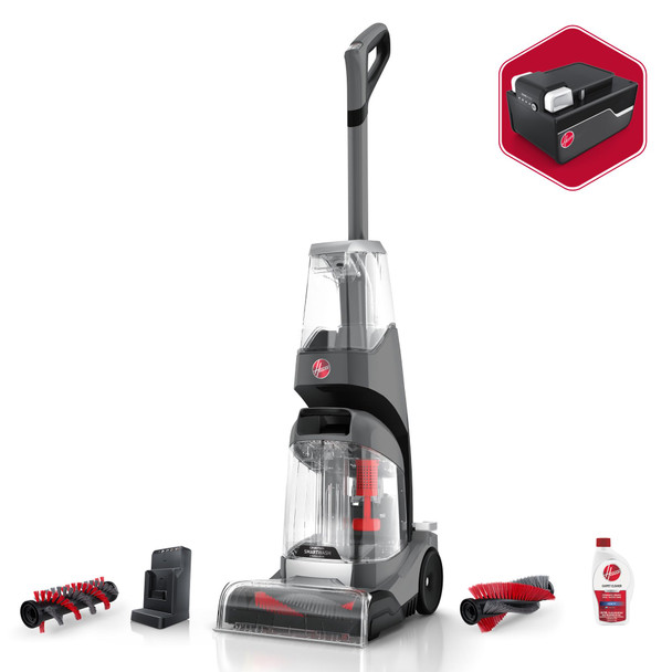HOOVER ONEPWR SMARTWASH CORDLESS CARPET CLEANER MACHINE BH50700V - SILVER