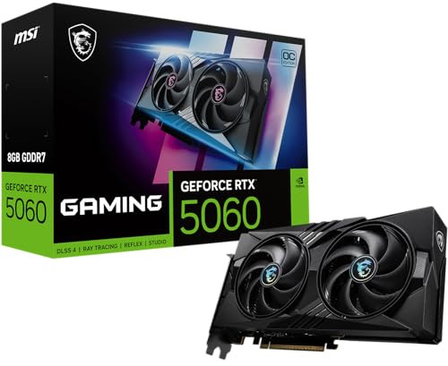 MSI GEFORCE RTX 5060 8G GAMING OC G5060-8GC - BLACK