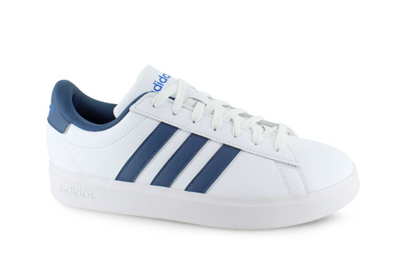 ADIDAS GRAND COURT 2.0 - SIZE: MEN 6.5 (AU/UK M5) (JP M235) - WHITE/BLUE