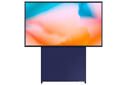 SAMSUNG 43-INCH CLASS SERIO LS05B QLED 4K ROTATING QN43LS05BAFXZA - BLACK/PURPLE