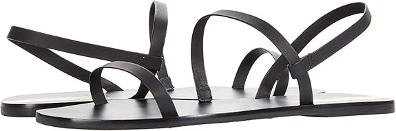 KAANAS WOMEN'S NOEMIA STRAPPY SANDAL WITH ANKLE-WRAP - SIZE: WOMEN 8M - BLACK
