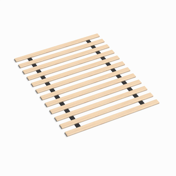 CONTINENTAL MATTRESS 0.68" HORIZONTAL WOODEN BUNKIE BOARD/BED SLATS - BEIGE