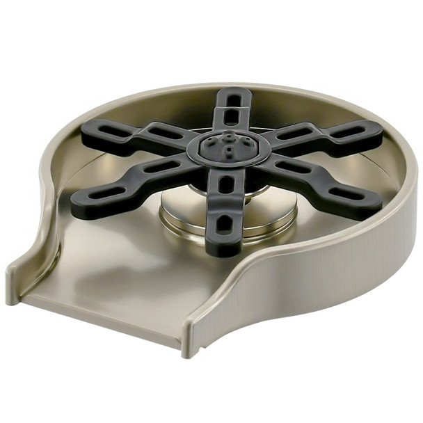 BEATI FAUCET GLASS RINSER BRASS/ BLACK - YD-GR-CH-A