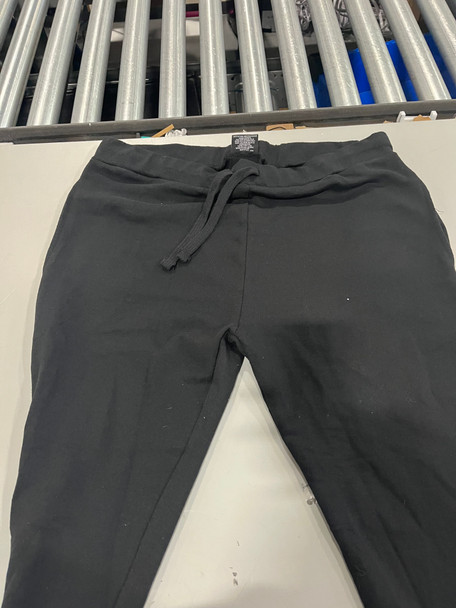 DAILY THREADS MEN'S FRENCH TERRY CASUAL JOGGER SWEATPANTS - SIZE: MEN L - BLACK