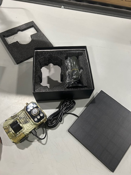 NOXOWL SOLAR TRAIL LOW POWER 4G HUNTING CAMERA - CAMO