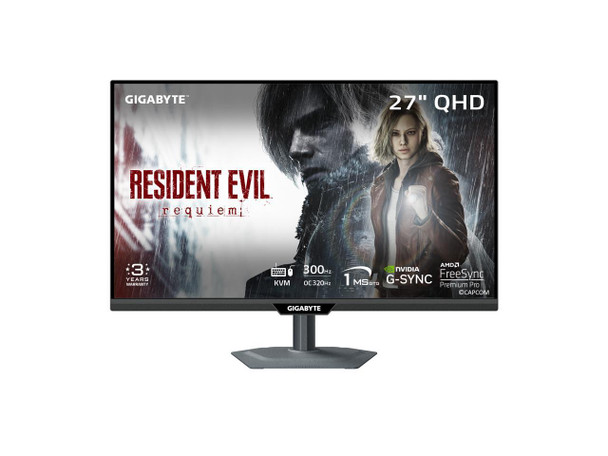 GIGABYTE 27 inch QHD 2K 1440P 300Hz/OC 320Hz IPS with AMD FreeSync Premium Pro &