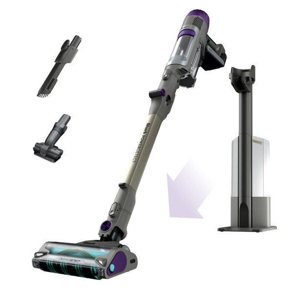 SHARK CORDLESS VACUUM CLEANER WITH HEPA FILTER POWERDETECT CLEAN & EMPTY