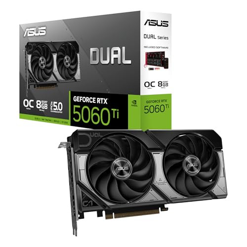 ASUS Dual GeForce RTX 5060 Ti 8GB GDDR7 OC Edition DUAL-RTX5060TI-O8G