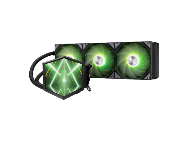 TRYX Stage 360 ARGB 360mm AIO Dual 4.0'' Screen 720x720 Resolution AIO Cooler