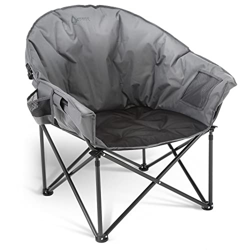 ARROWHEAD OUTDOOR Oversized Heavy-Duty Club Folding Camping Chair