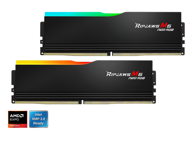 G.SKILL Ripjaws M5 Neo RGB Series 32GB (2 x 16GB) 288-Pin PC RAM DDR5 6000 (PC5