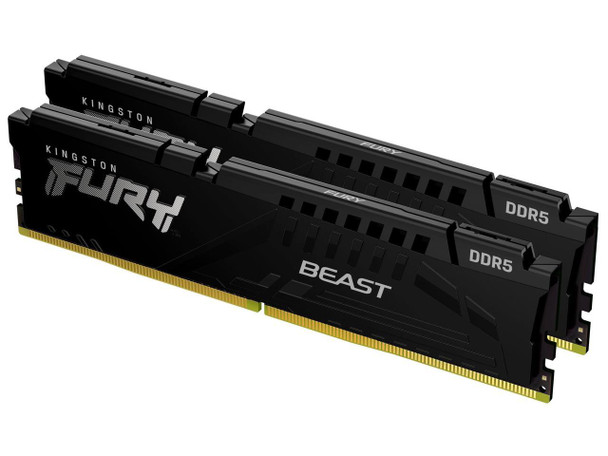 Kingston FURY Beast 32GB (2 x 16GB) DDR5 6000 (PC5 48000) Memory (Desktop
