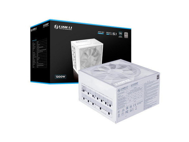 Lian Li SX Platinum 1200W SXP Compact ATX Form Factor Power Supply w/ 12V-2x6