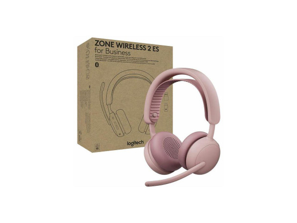 Logitech Zone Wireless 2 ES for Business - Noise-Canceling Wireless Headset with