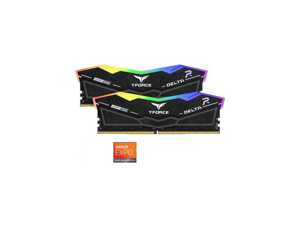 Team T-Force Delta RGB 64GB (2 x 32GB) 288-Pin PC RAM DDR5 6000 (PC5 48000)