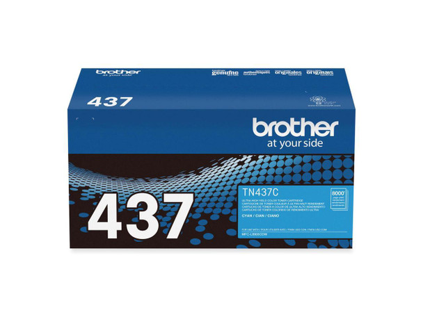 Brother TN437C Ultra High-Yield Toner 8000 Page-Yield Cyan