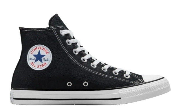 CONVERSE CHUCK TAYLOR ALL STAR CANVAS M9160C - MEN 3.5 WOMEN 5.5 - BLACK/WHITE