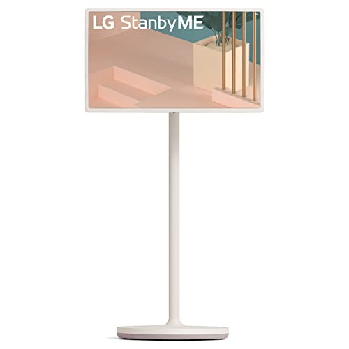 LG 27" Class StanbyMe 1080p Portable Touch-Screen Monitor 27ART10AKPL - Beige