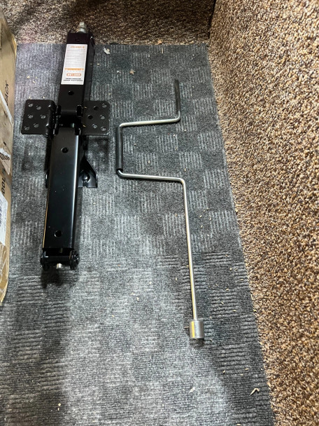 WEZE (QTY 4) JAA-0408 RV CAMPER STABILIZER JACK 9000LBS HEAVY DUTY - BLACK