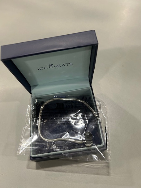 ICE CARATS SILVER CLASP BRACELET - SILVER