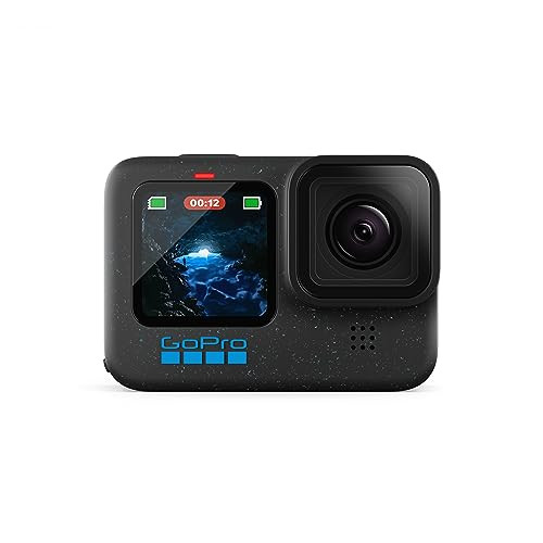 GoPro HERO12 Black Waterproof Action Camera 5.3K60 Ultra HD Video - Black