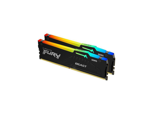 Kingston FURY Beast 16GB (2 x 8GB) 288-Pin PC RAM DDR5 6000 (PC5 48000) Memory