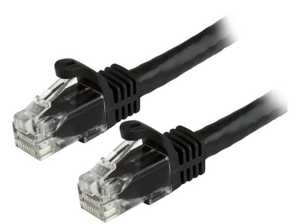 StarTech N6PATCH14BK StarTech.com Cat6 Patch Cable - 14 ft. - Black Ethernet