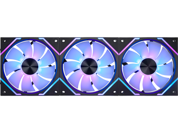 MSI MPG EZ120R ARGB-3B Fan - 120mm ARGB Fan, Patented Magnetic Connector Block,