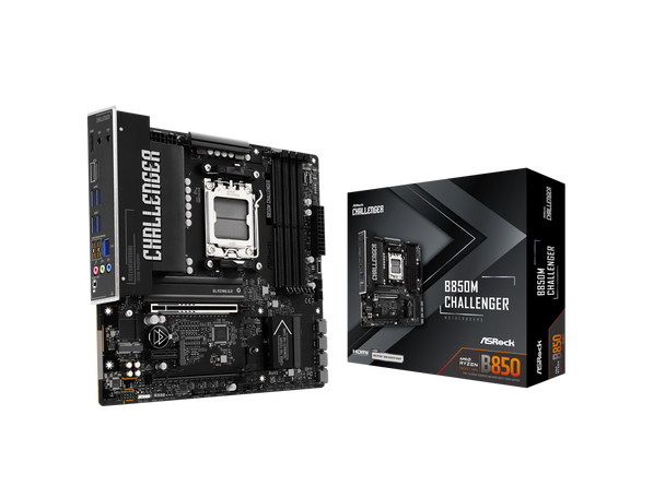 ASRock B850M Challenger AM5 AMD B850 Micro ATX Motherboard
