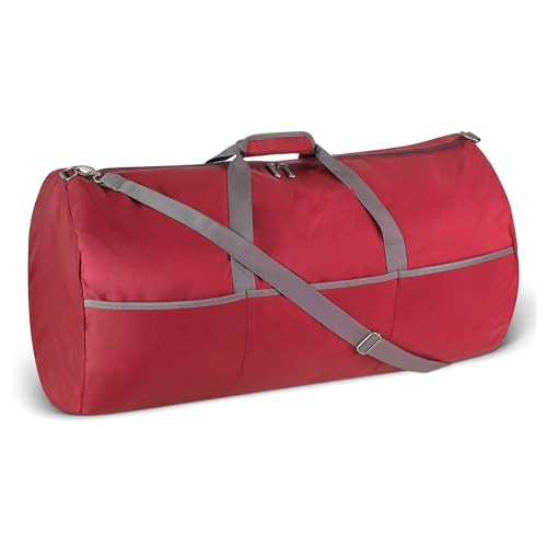 AMAZON ESSENTIALS LARGE FOLDABLE NYLON DUFFEL BAG 32.4" 150L 50-LBS CAPACITY New