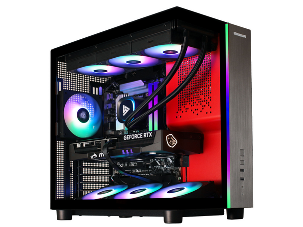 STORMCRAFT Gaming PC PHANTOM Intel Core i7-14700F NVIDIA GeForce RTX 5070 Ti –