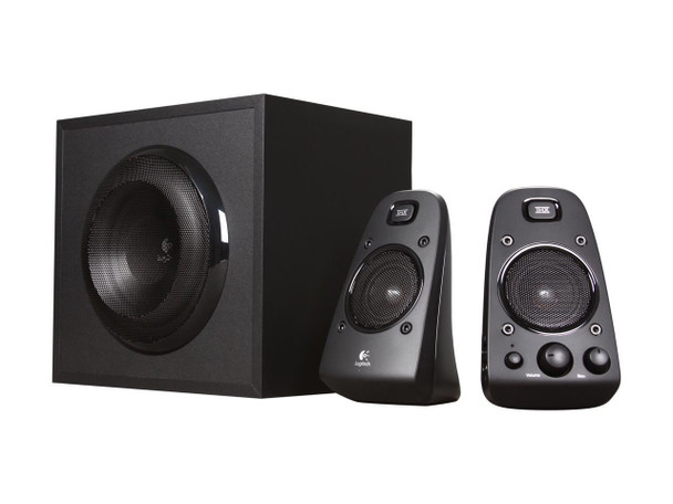 Logitech Z623 400 Watt Home Speaker System, 2.1 Speaker System - Black
