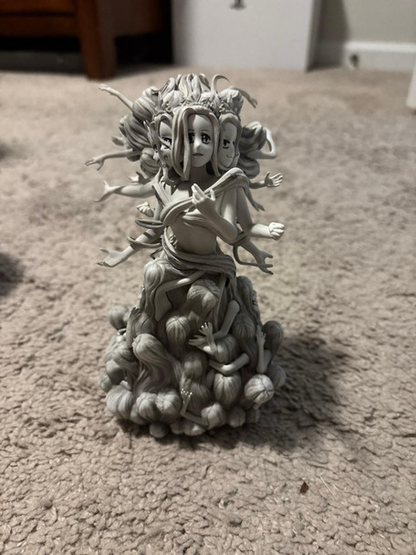 SERENITY FORGE SLAY THE PRINCESS: THE PRISTINE CUT FIGURE - WHITE/GRAY