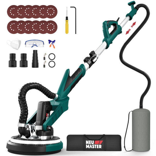 NEUMASTER ELECTRIC DRYWALL SANDER, SZL-225FV-2 - GREEN