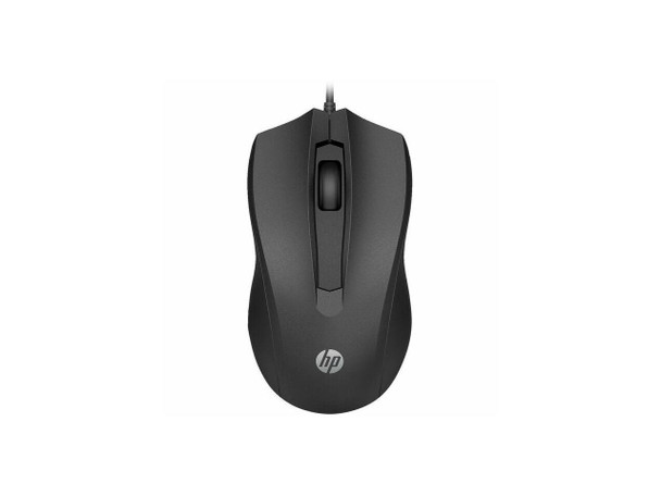 HP Wired Mouse 105 - Optical - Cable - USB Type A - 1600 dpi - 3 Button(s) -