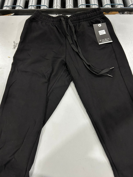 J.COME JOGGER SWEATPANTS - SIZE M - BLACK