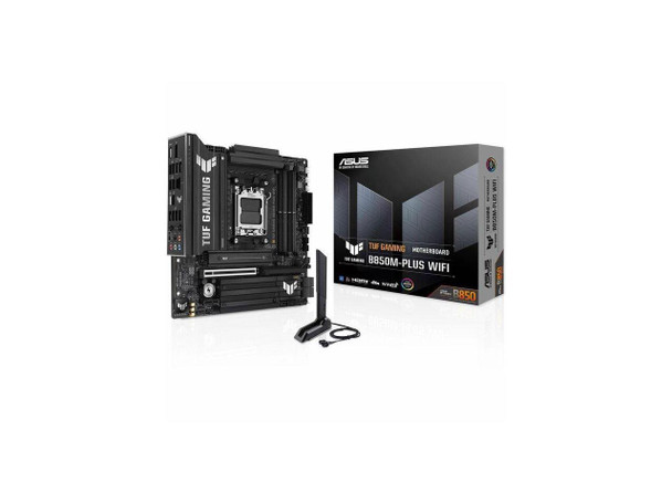 Asus TUF B850M-PLUS WIFI7 Gaming Desktop Motherboard - AMD B850 Chipset - Socket